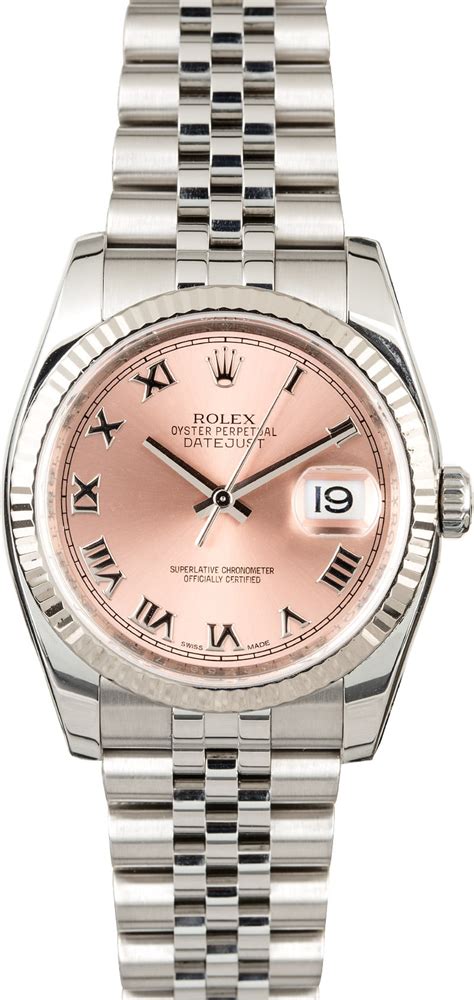 salmon face rolex datejust